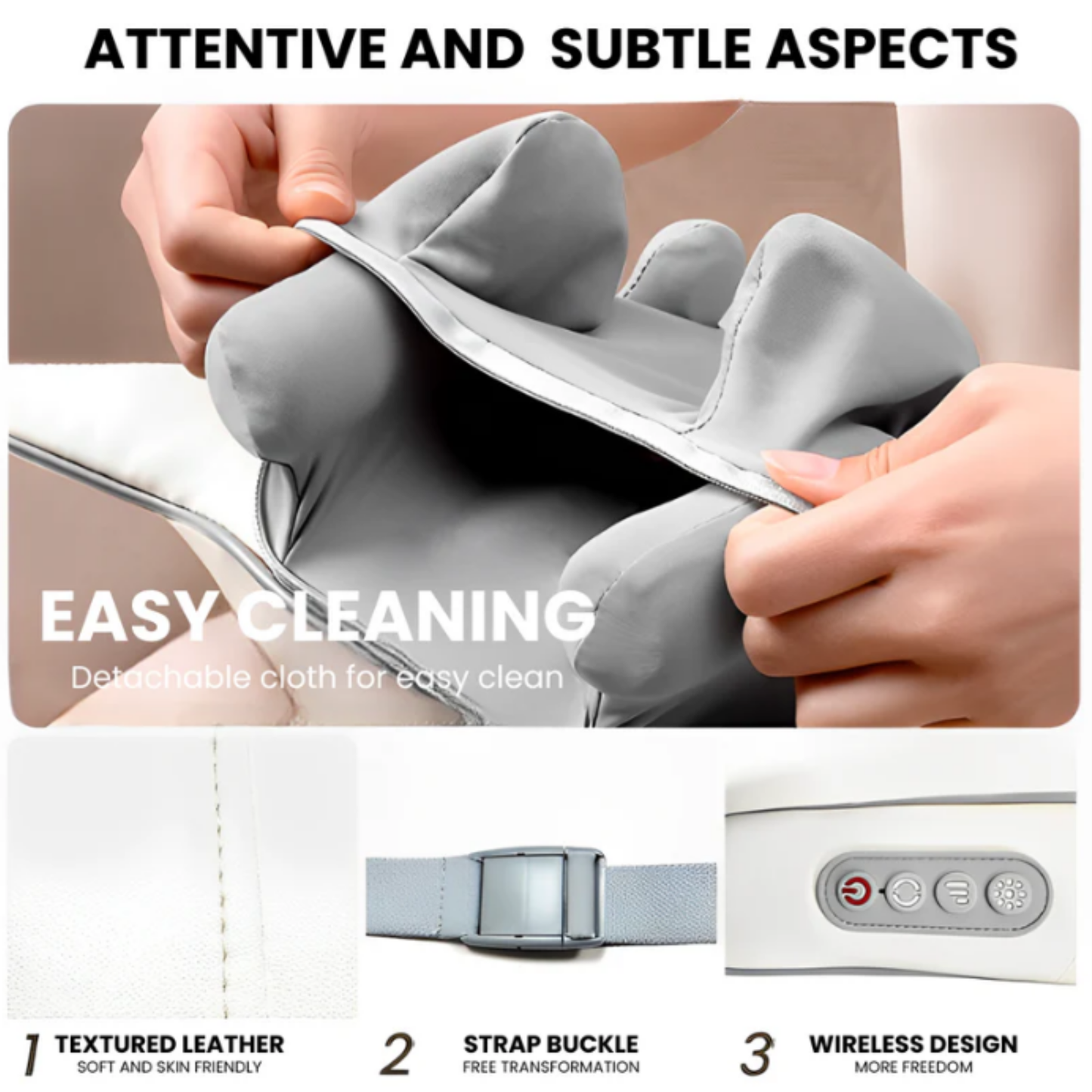 ThermaRelief™ — Deep Tissue Neck & Shoulder Massager with Heat - Sovari