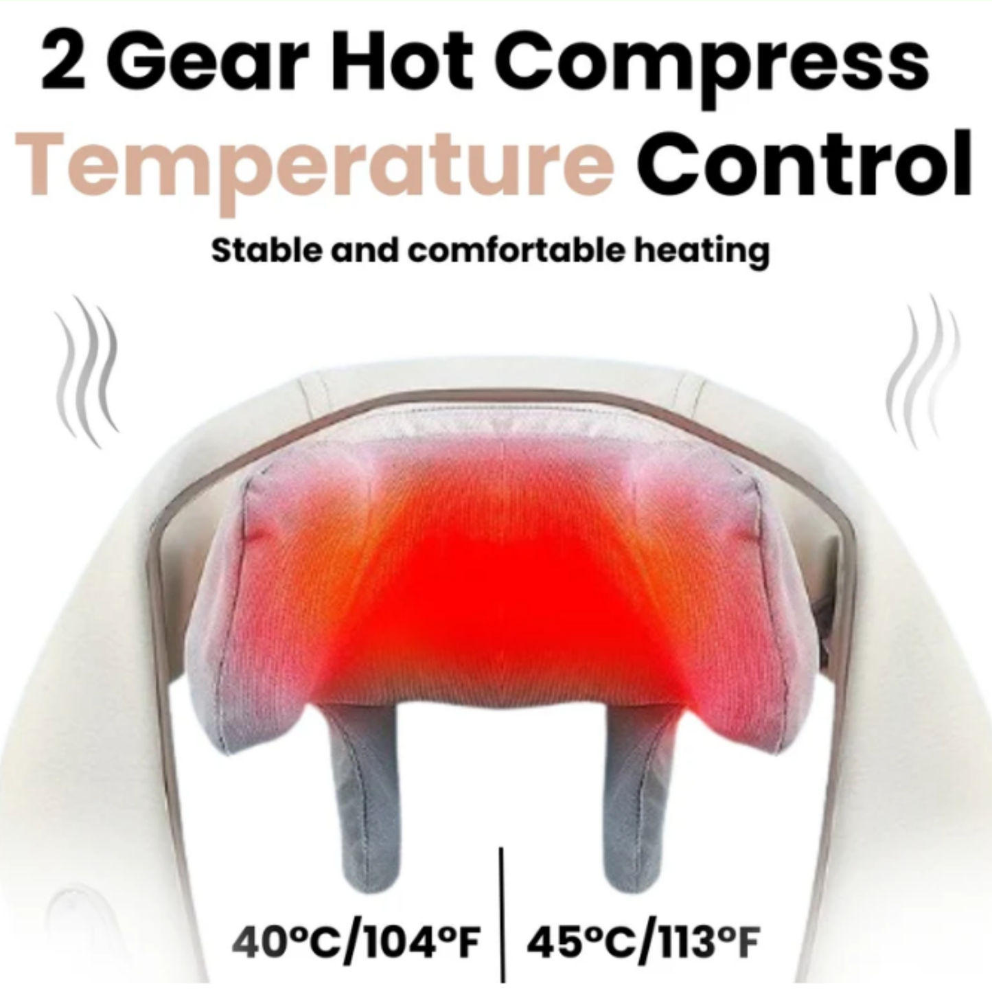 ThermaRelief™ — Deep Tissue Neck & Shoulder Massager with Heat - Sovari