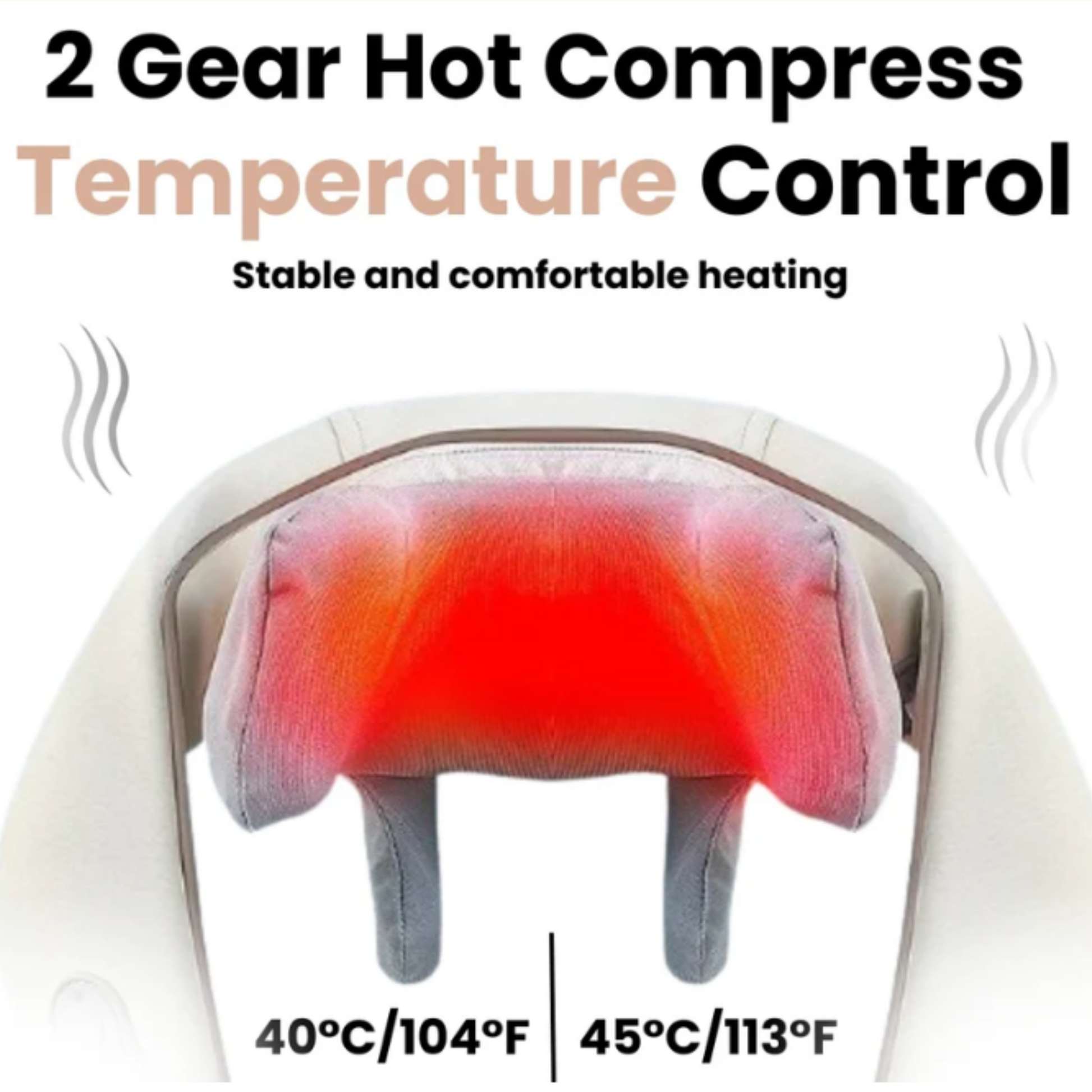 ThermaRelief™ — Deep Tissue Neck & Shoulder Massager with Heat - Sovari